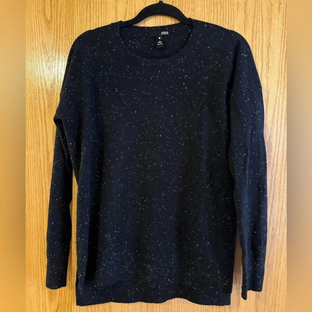 Aqua Cashmere Sweater